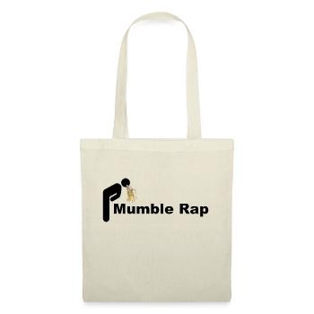 Mumble Rap - Stoffbeutel - Natur - Vorne