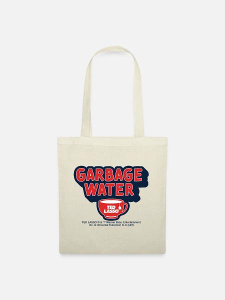 Ted Lasso Garbage Water Mit Teetasse - Stoffbeutel - Natur