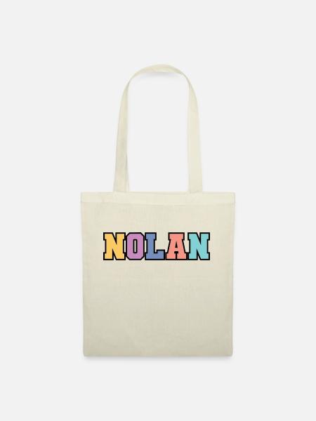 Name - Nolan - Stoffbeutel - Natur