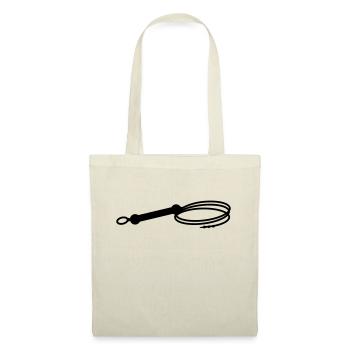 Whip + own text - Tote Bag - nature - Front