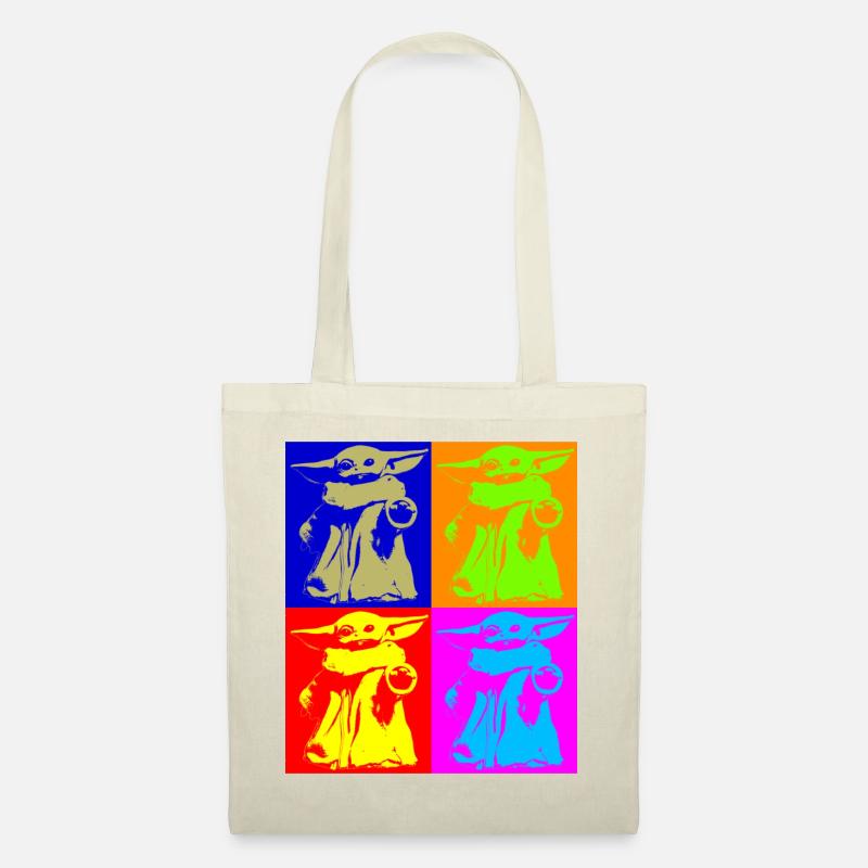 Mandalorian Pop Art - Stoffbeutel - Natur