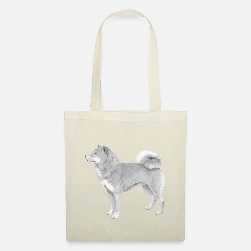 shiba inu - Stoffbeutel - Natur