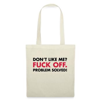 Fuck Off - Sac en tissu - nature - Devant
