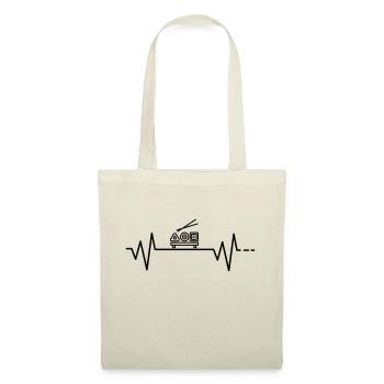 Baguettes asiatiques Poissons de riz Sushi Riz Go - Sac en tissu - nature - Devant