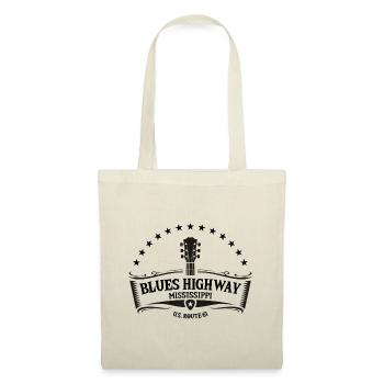 Mississippi Der Blues Highway 61 Musik Usa Gitarre - Stoffbeutel - Natur - Vorne