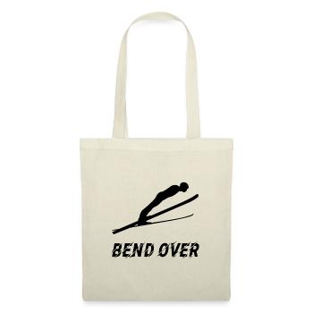Bend Over Ski Jumping Skiing Winter Sports - Tote Bag - nature - Front