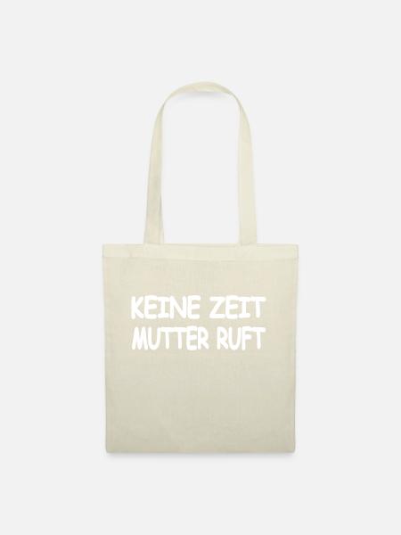 Mutter - Stoffbeutel - Natur