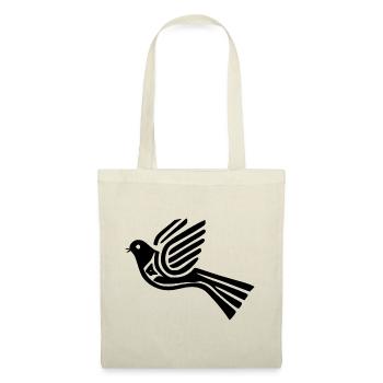 Colombe de la paix - Sac en tissu - nature - Devant