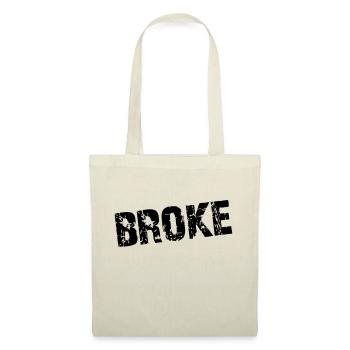 Broke - Farbwechsel - Stoffbeutel - Natur - Vorne