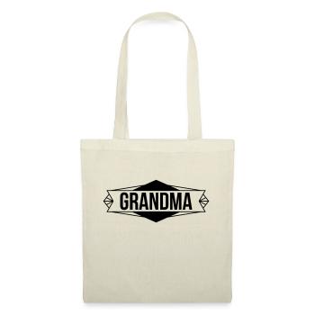Grandma - Sac en tissu - nature - Devant