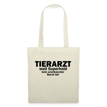 Tierarzt - Stoffbeutel - Natur - Vorne