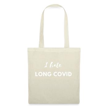 I hate Longcovid Corona Lockdown Virus Sick Funny - Tote Bag - nature - Front