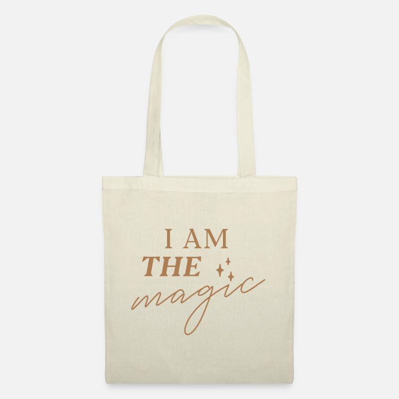 I am the magic - Stoffbeutel - Natur