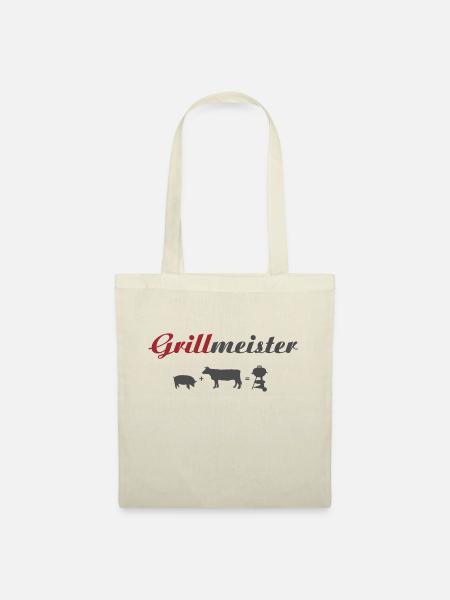 Grillmeister - Stoffbeutel - Natur