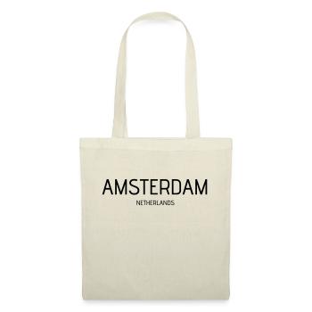 amsterdam - Sac en tissu - nature - Devant