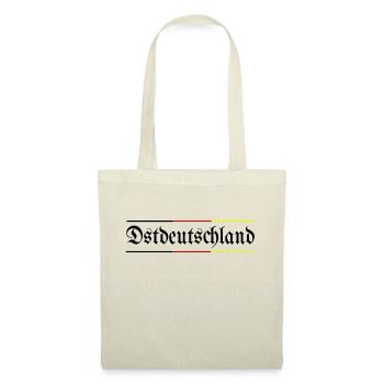 ostdeutschland ddr - Stoffbeutel - Natur - Vorne