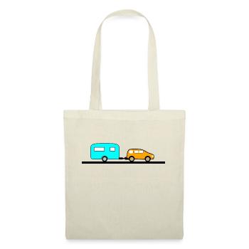 Voiture - Sac en tissu - nature - Devant