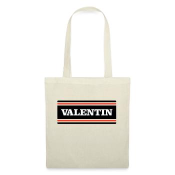 VALENTIN - Sac en tissu - nature - Devant