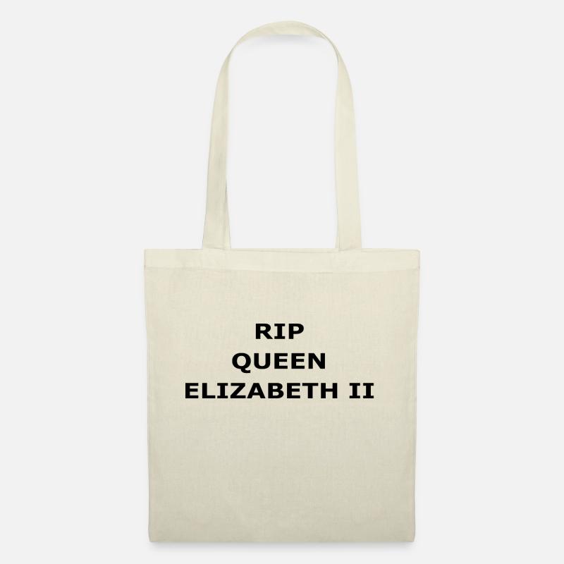 RIP KÖNIGIN ELIZABETH II. - Stoffbeutel - Natur
