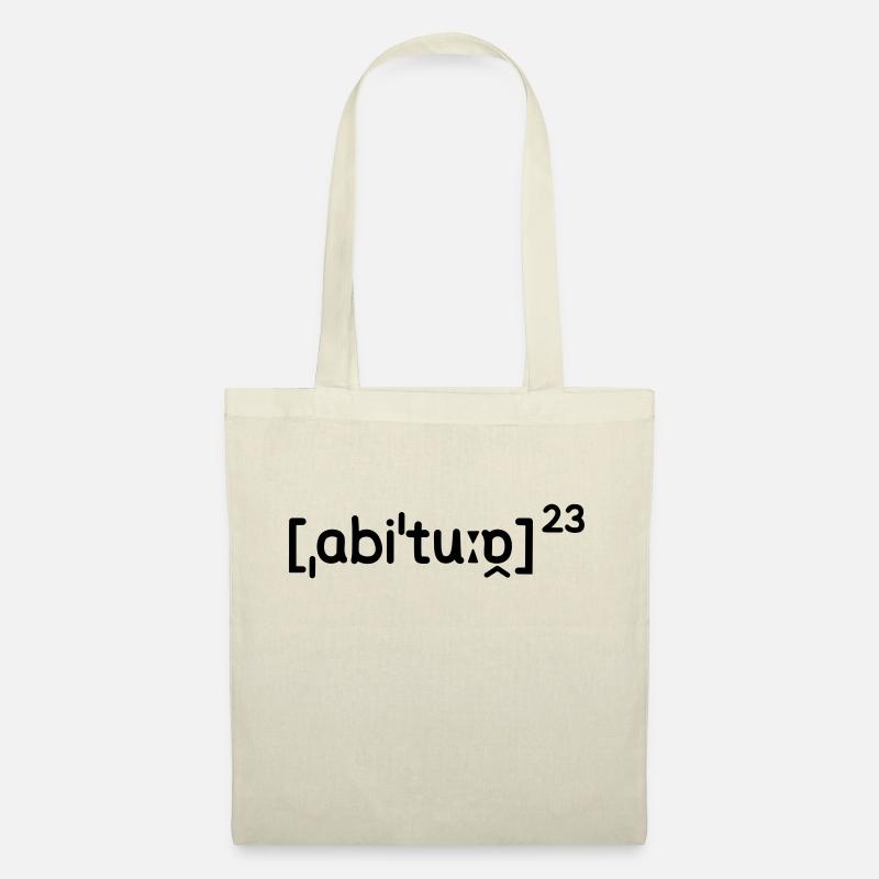 Abitur 2023 v2 - Stoffbeutel - Natur