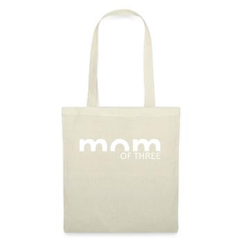 Mutter eines Kindes - MAMAN - Stoffbeutel - Natur - Vorne