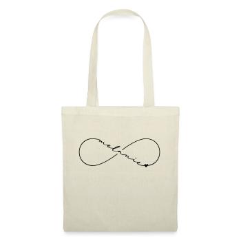 Melanie Name Infinity Symbol - Tote Bag - nature - Front
