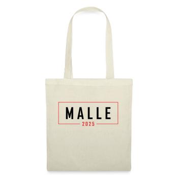 Malle 2025 - Sac en tissu - nature - Devant