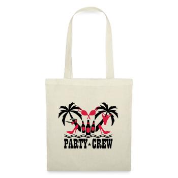 18 Party Crew Insel Urlaub Sex Boys Girls on Tour - Stoffbeutel - Natur - Vorne