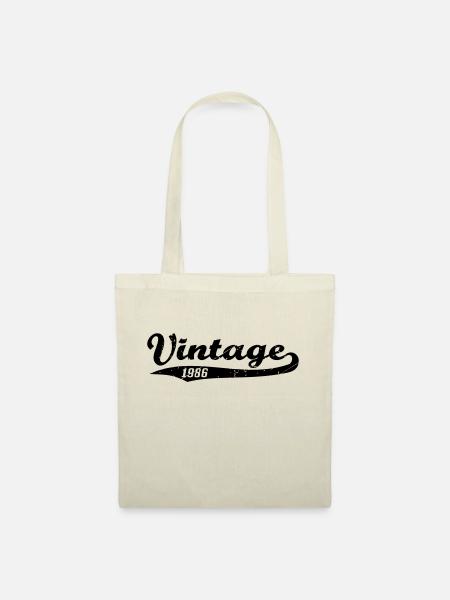 Vintage 1986 - Tote Bag - nature