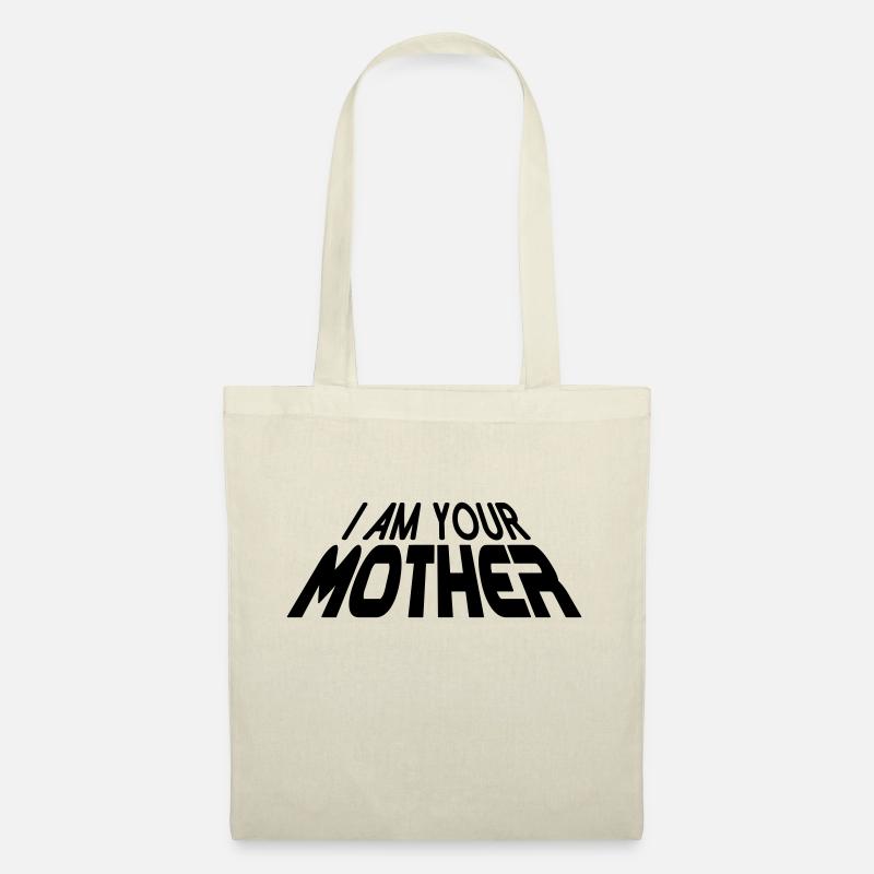 I am your MOTHER 3D (1c) - Stoffbeutel - Natur