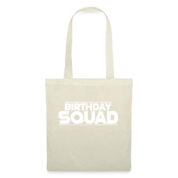 Birthday Squad - Stoffbeutel - Natur - Vorne