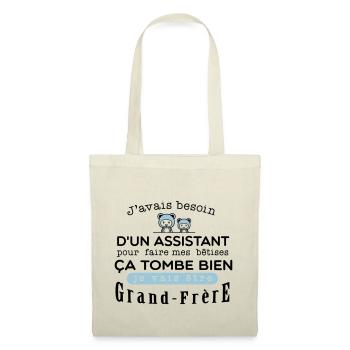 Bientot Grand-Frêre Bétise - Sac en tissu - nature - Devant