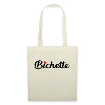 Bichette idée de cadeau mignon - Sac en tissu - nature - Devant