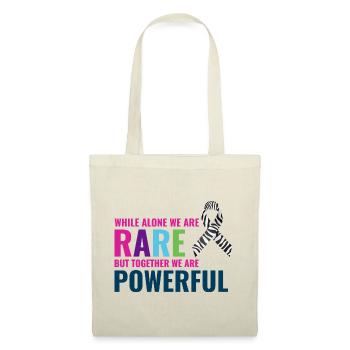Rare Disease Awareness Day Zebra Ribbon Fighter - Tote Bag - nature - Front
