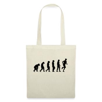 Jogger training running run fit jogging father - Tote Bag - nature - Front