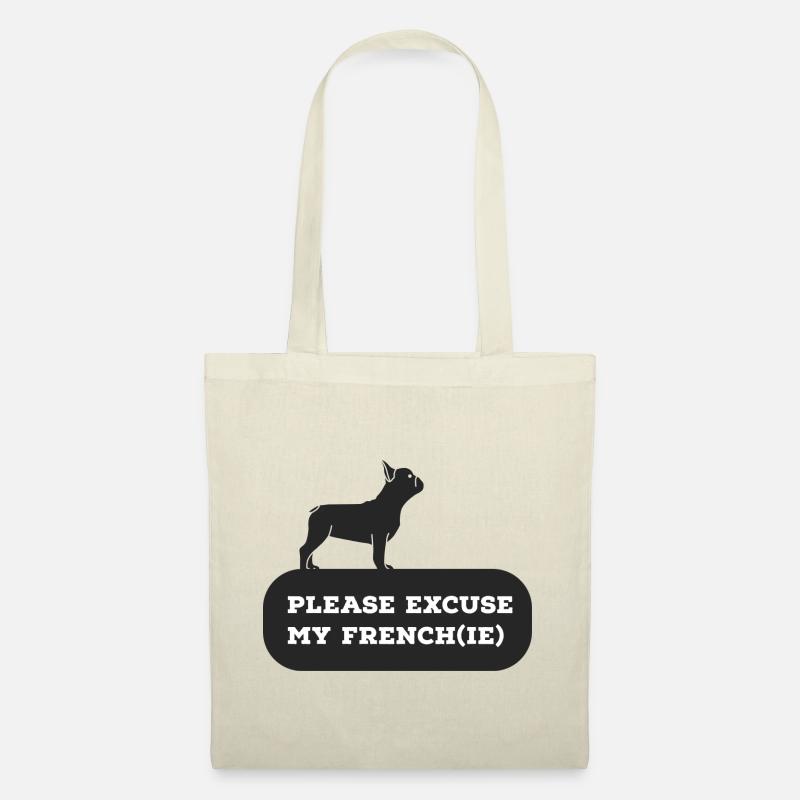 Please Excuse my French(ie) - Stoffbeutel - Natur