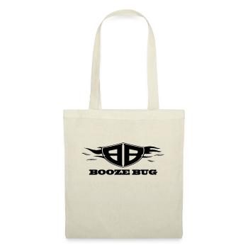 Booze Bug Logo schwarz - Stoffbeutel - Natur - Vorne