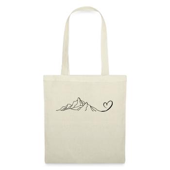 Heart - Mountain - (11) - Tote Bag - nature - Front