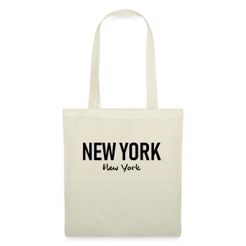 New York City - NYC - Manhattan - Brooklyn - Sac en tissu - nature - Devant