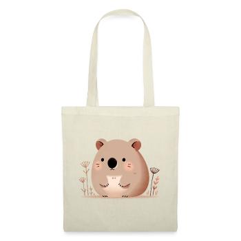 Wombat - Stoffbeutel - Natur - Vorne