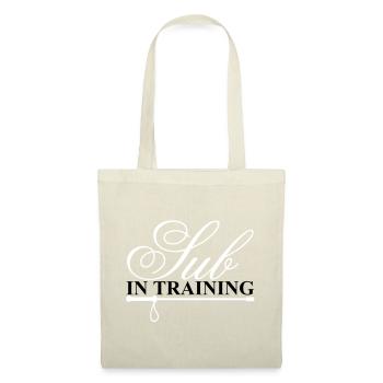 Sub in training - Stoffbeutel - Natur - Vorne