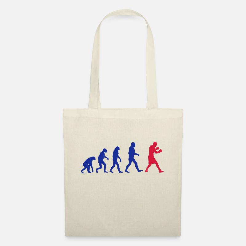 Boxing Evolution logo - Tote Bag - nature
