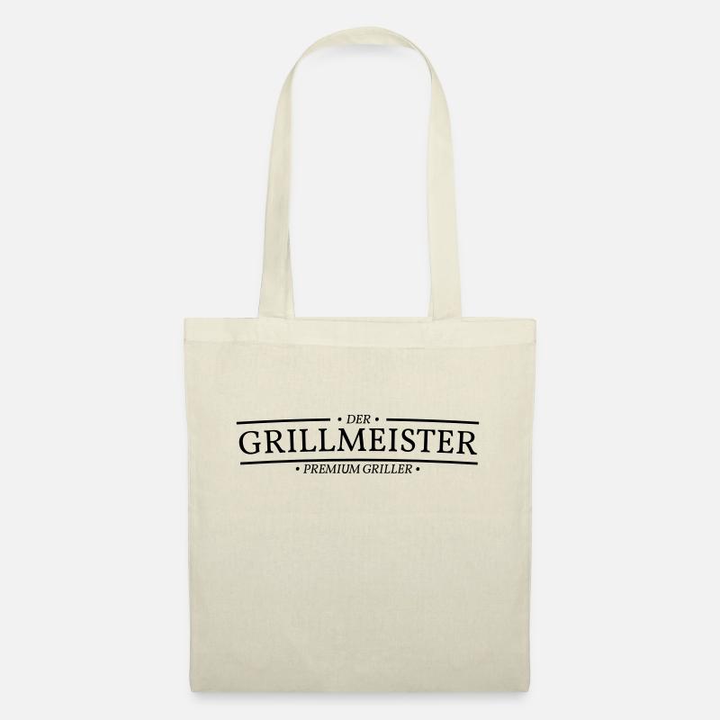 Grillmeister - Stoffbeutel - Natur