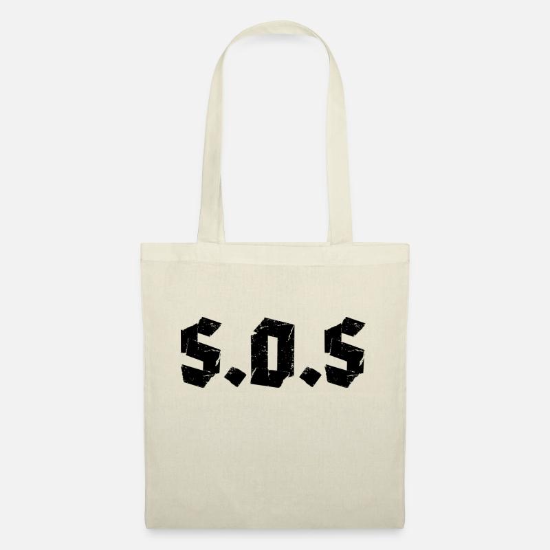 S.O.S - Stoffbeutel - Natur