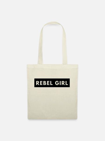 Rebel Girl - Stoffbeutel - Natur