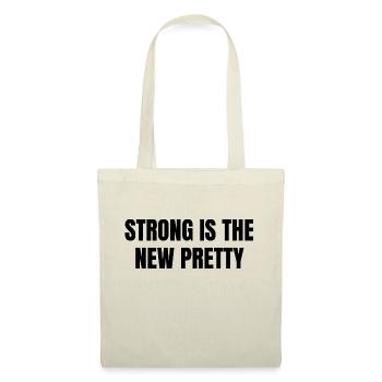 Strong is beautiful - Sac en tissu - nature - Devant