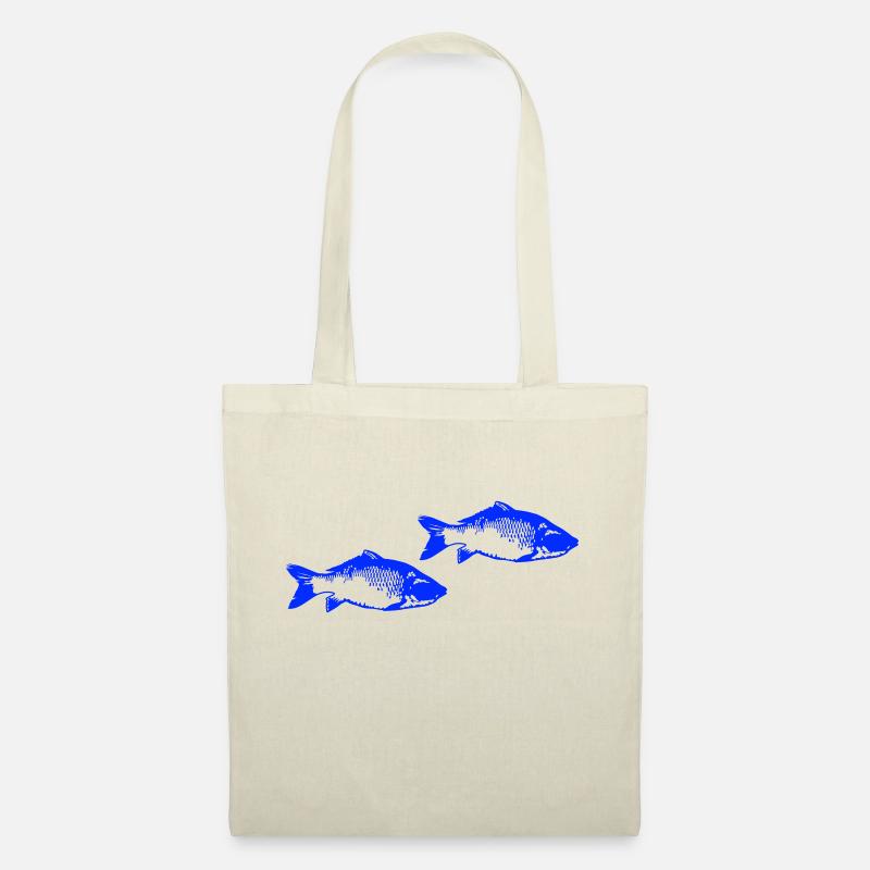 fische - Stoffbeutel - Natur
