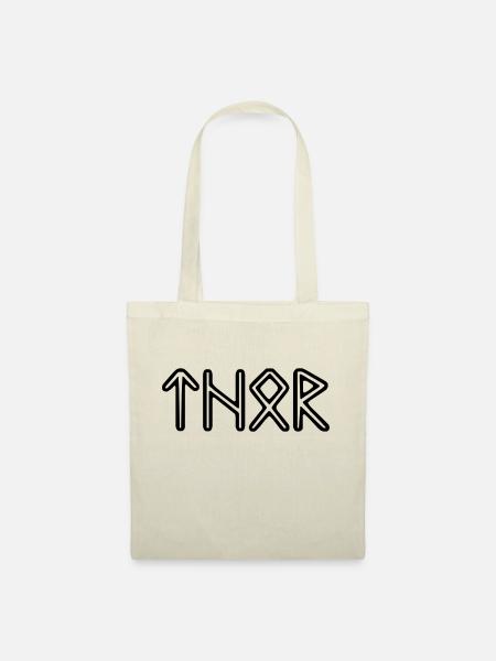 Wikinger Thor - Stoffbeutel - Natur