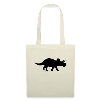 Triceratops - Sac en tissu - nature - Devant