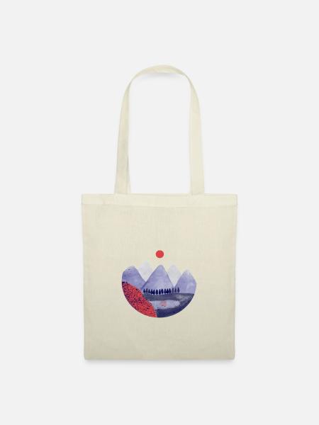 Sunset in Japan - Tote Bag - nature
